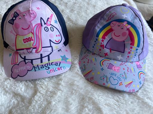  — Peppa pig baseball cap. New. 2 sizes. .