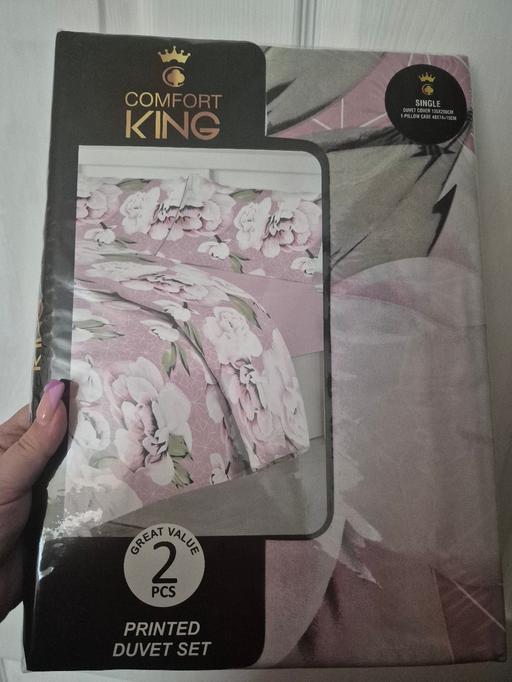  — new Single Printed Duvet Set