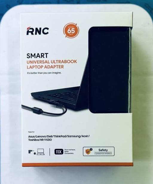  — RNC Universal Laptop Charger 65W with 11 Tips