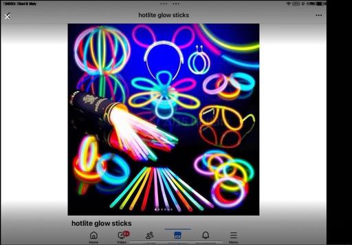  — Hotlite Glow Sticks