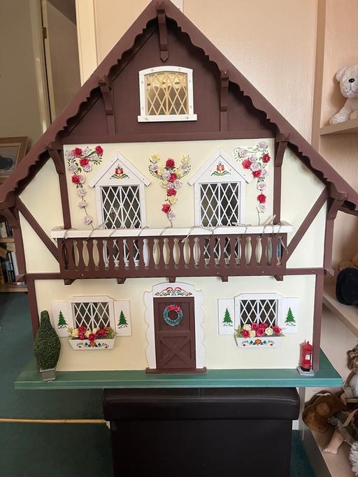  — Vintage (1970s) Swiss Chalet-Style Dollshouse