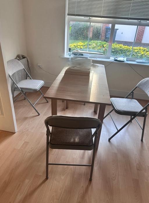  — Ikea dining table with 4 chairs
