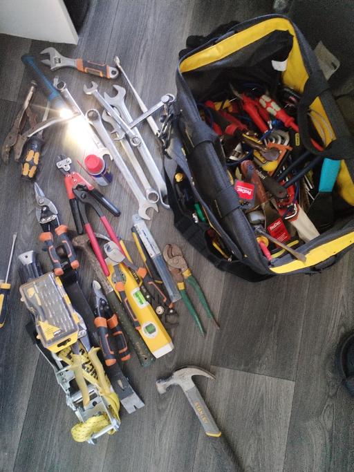  — Stanley bag full of hand tools
