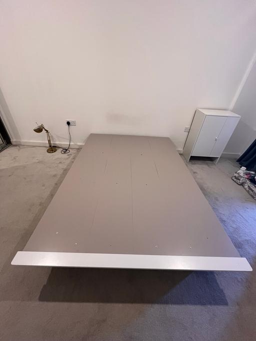  — Double platform bed frame