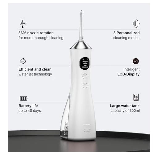  — Cordless Water Flosser 300ml