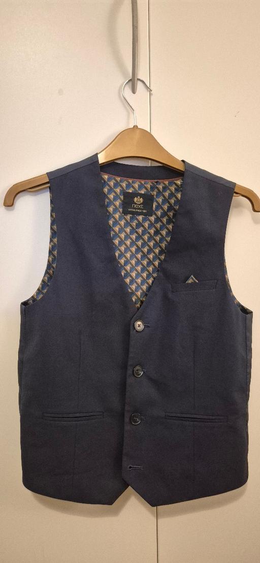  — Next Navy Blue Formal Suit Waistcoat Boys