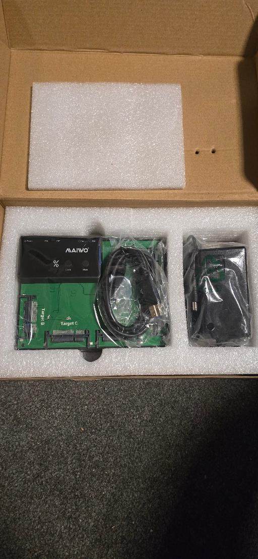  — MAIWO SATA Hard Drive Duplicator Cloner & Doc
