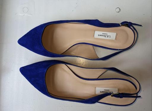  — LK Bennett Blue Suede shoes size 39