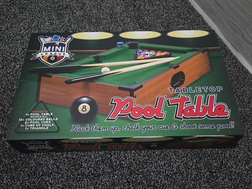  — Tabletop Pool