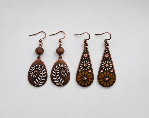  — 2 lovely boho earrings