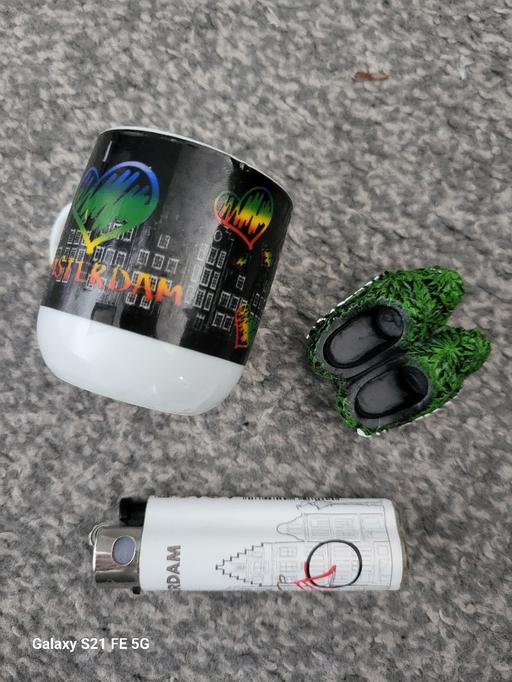  — Amsterdam Small Cup, Fridge Magnet & Lighter 