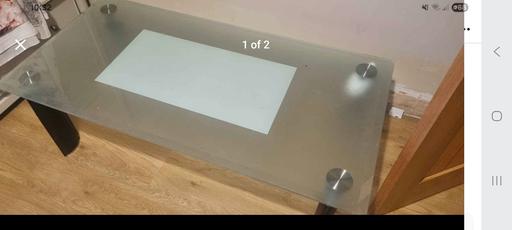 — glass coffee table
