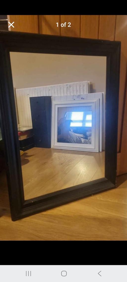  — large black mirror