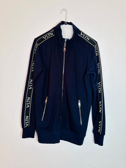  — Valentino VLTN Navy Zip Track Jacket Replica