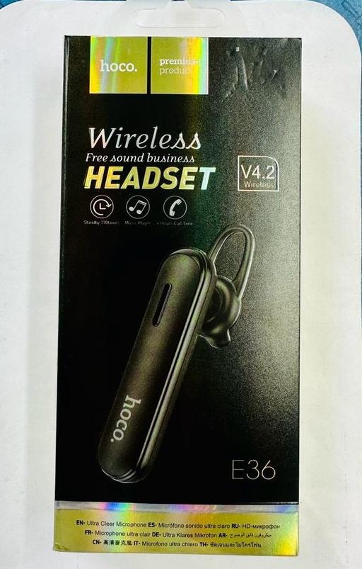  — Brand New HOCO E36 Wireless Bluetooth Headset