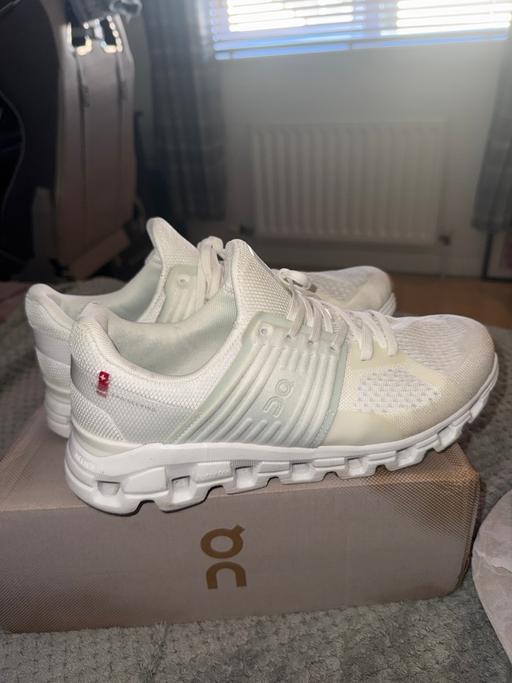  — On Cloud Cloudswift 4 All White UK 8