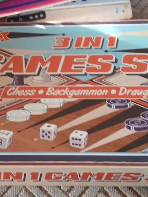  — chess backgammon and draughs