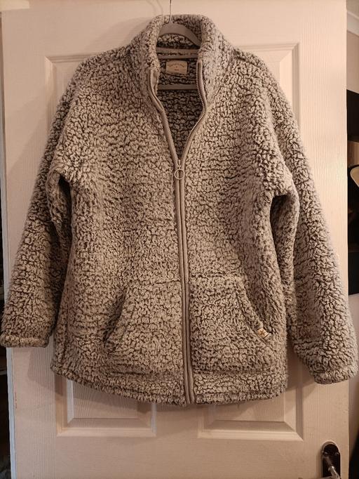 — grey teddy fleece