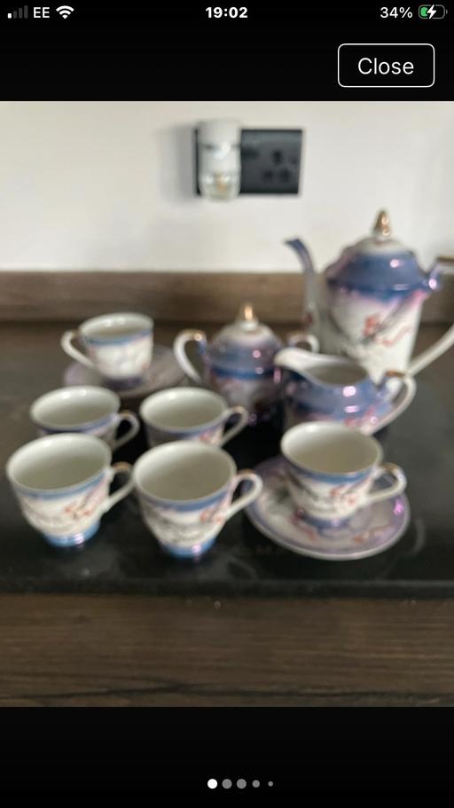  — Japanese inspired tea set