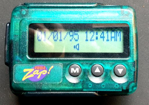 — Vodafone Zap Pager, Great Condition Vintage