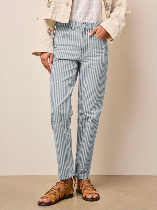  — BNWT NEXT LADIES STRIPPED JEANS SIZE 12