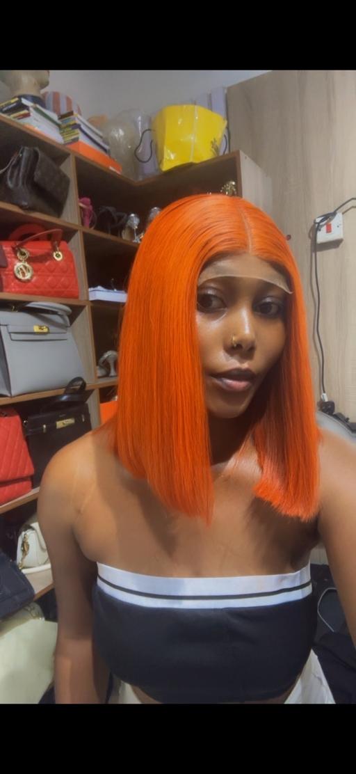  — Handmade Nigerian 5x5 HD Lace Bob Wig