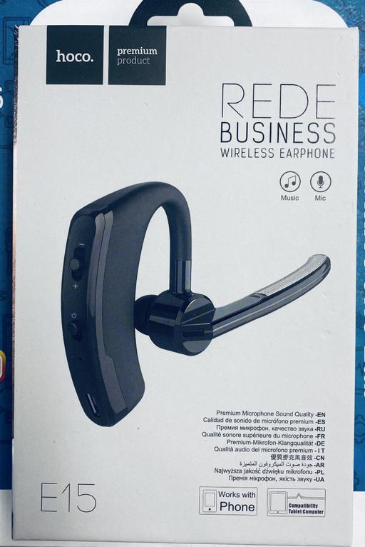  — HOCO E15 Wireless Single Ear Headset