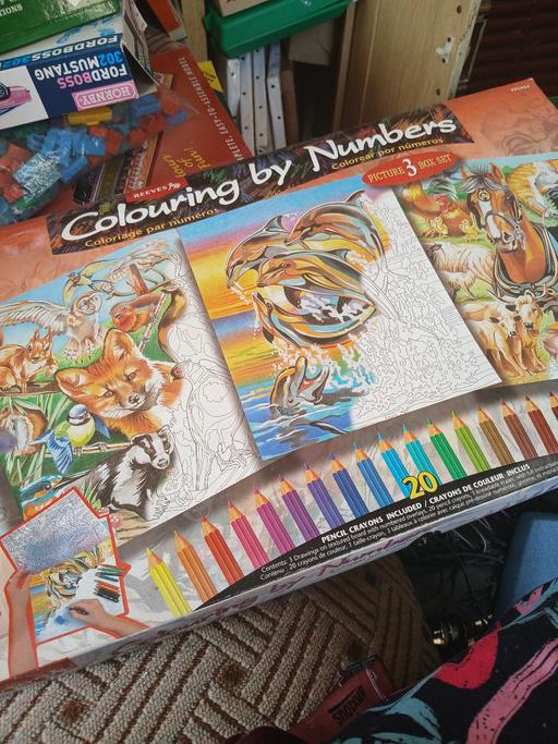  — colouring by numbers