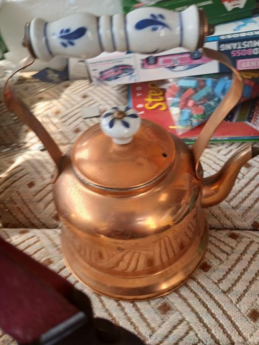  — copper tea pot
