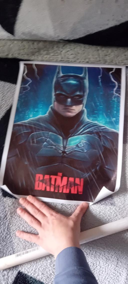  — brand new batman material poster
