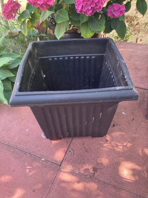  — Square plant pot