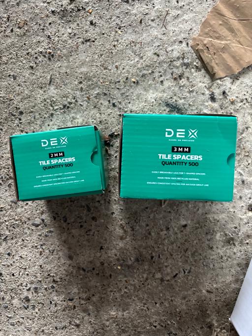  — Dex 2mm snd 3mm tile spacers
