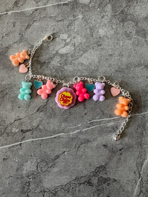  — Gummy Bear with Chupa Chups charm bracelet