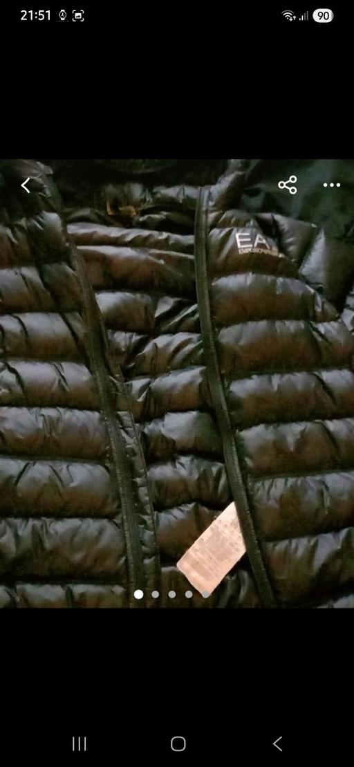  — Boys EA7 Coat