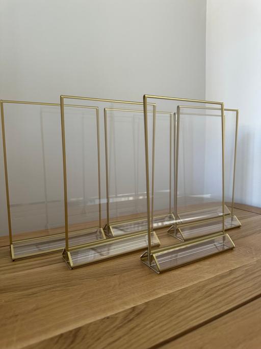  — 6 Gold Frames
