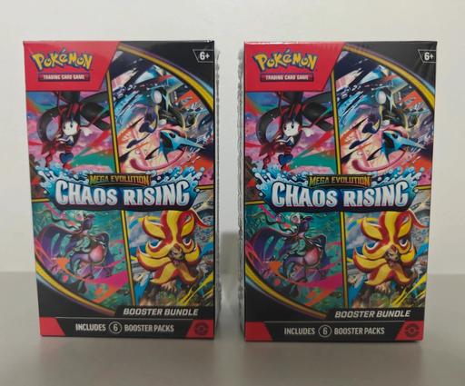  — 2x Pokemon Chaos Rising Booster Bundles