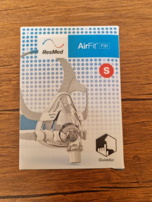  — ResMed AirFit F20 ~ Boxed Mask ~ Brand New Si