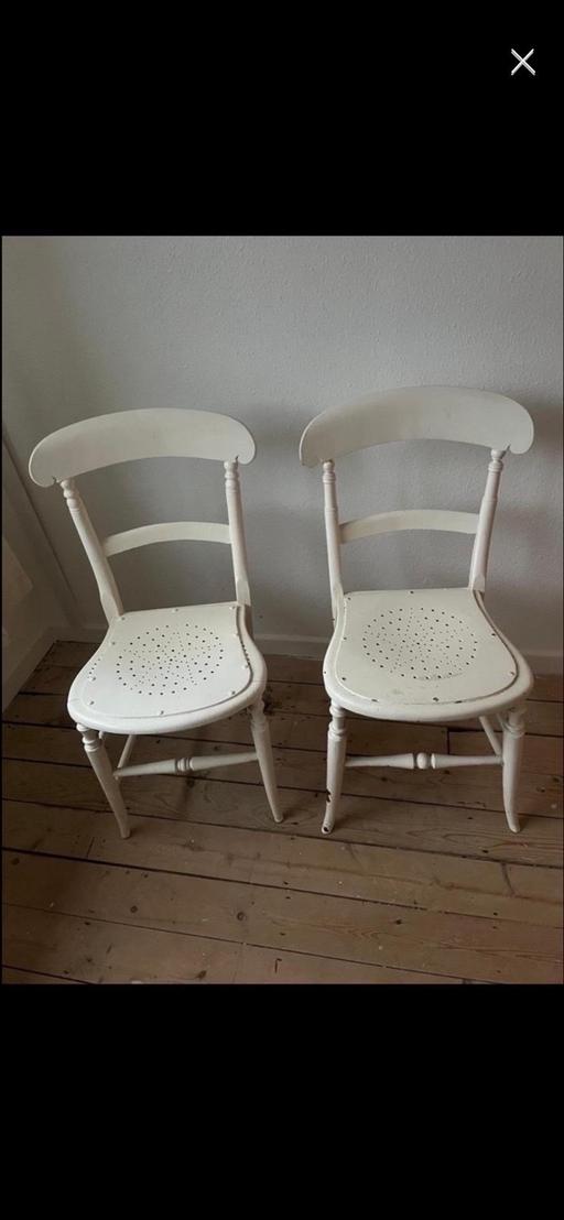  — Pair of Vintage Wooden Chairs