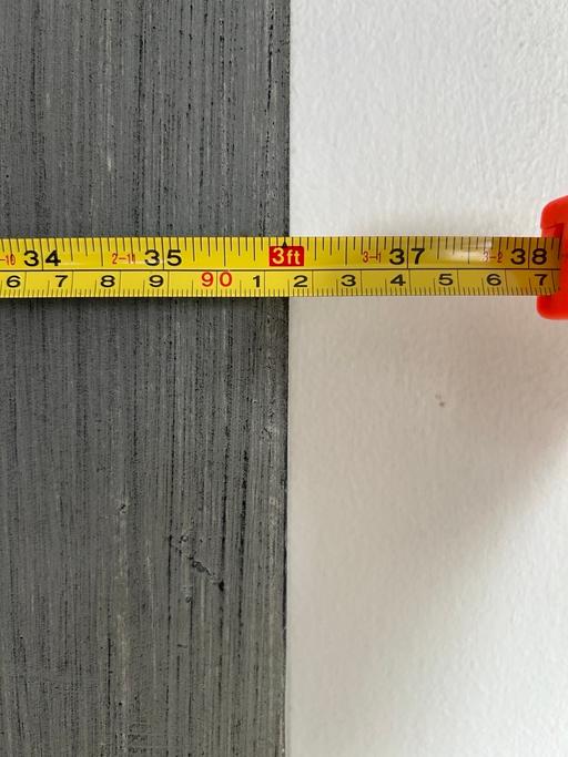  — Large Square Glenmont Grey Wall Clock