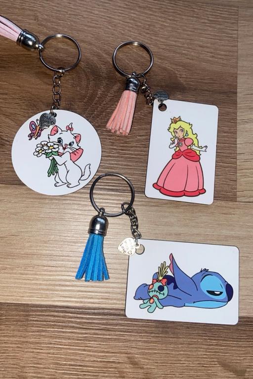  — Cartoon keyrings
