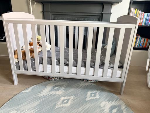  — Cot Bed (grey) by John Lewis