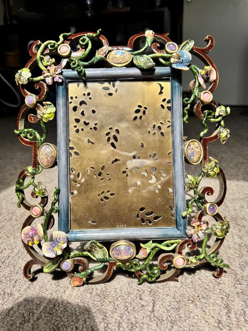  — Jay Strongwater picture frame Swarovski