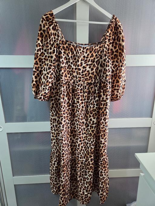  — Size 14 PRIMARK leopard print dress