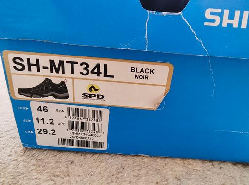  — Shimano Black and Grey Cycle Shoes