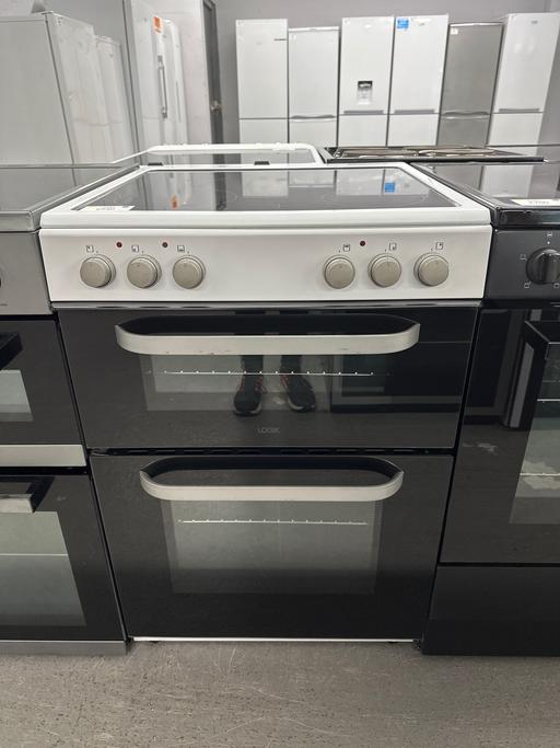  — LOGIK 60cm Ceramic Hob Electric Cooker