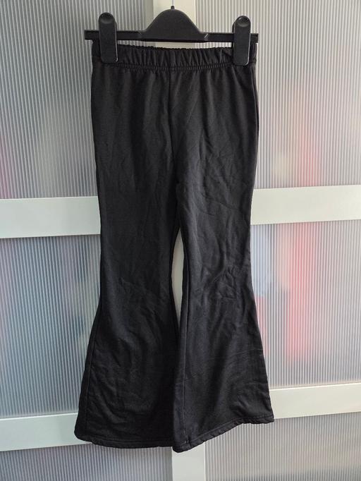  — Age 8 SHEIN black flared trousers