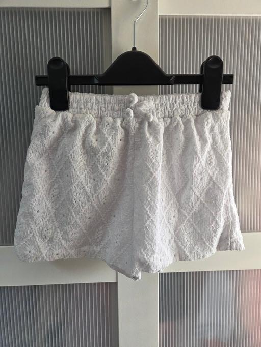  — Age 8 MATALAN white shorts