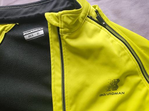  — Boardman Yellow and Black Cycle Jacket