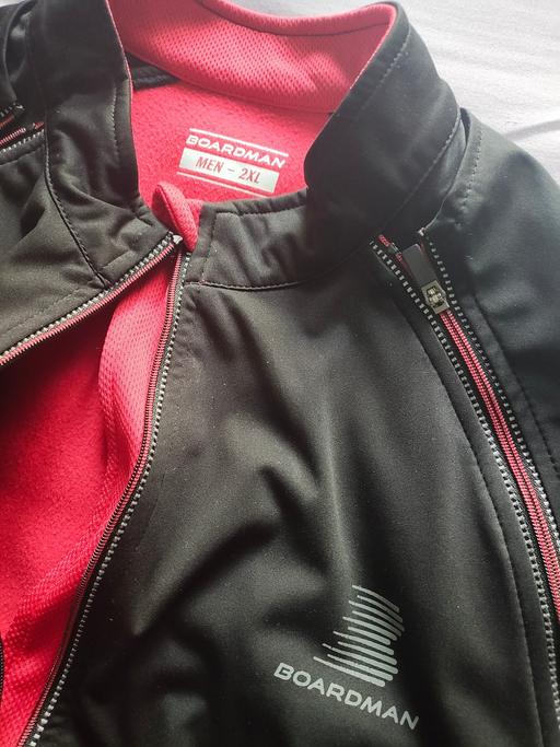  — Boardman 2XL Red & Black Cycle Jacket