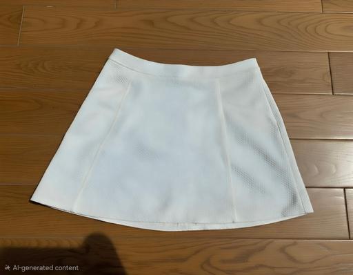  — French Connection White Mini Skirt Size 14
